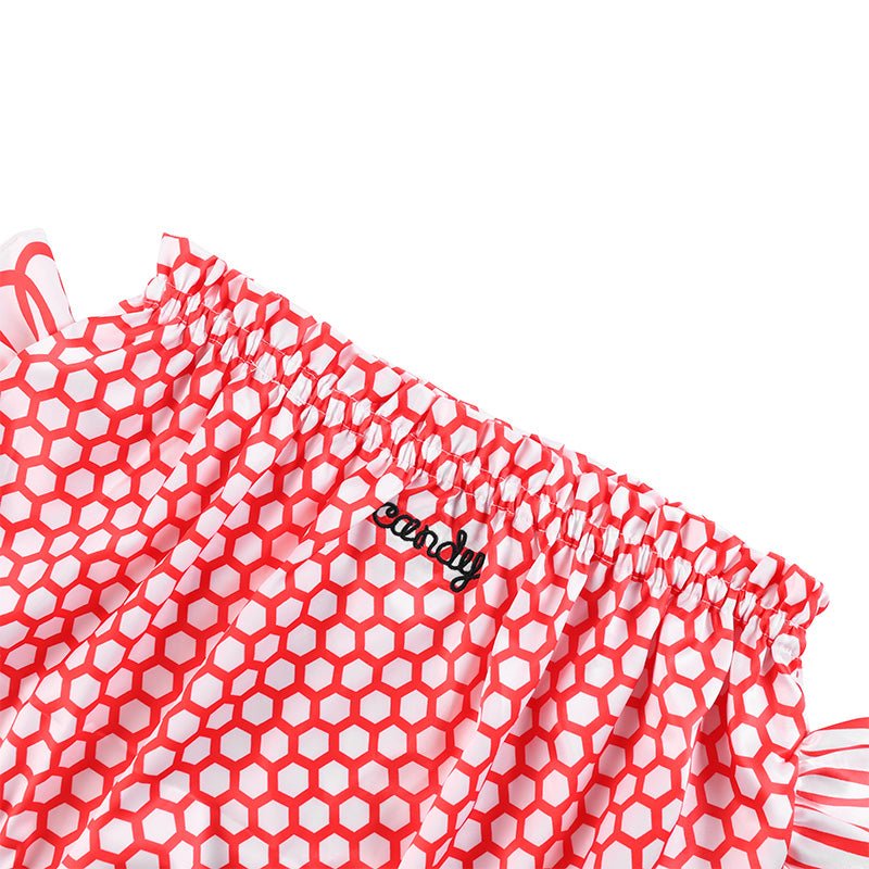 Landofgenie Cartoon Shorts - Candy Red - landofgenie