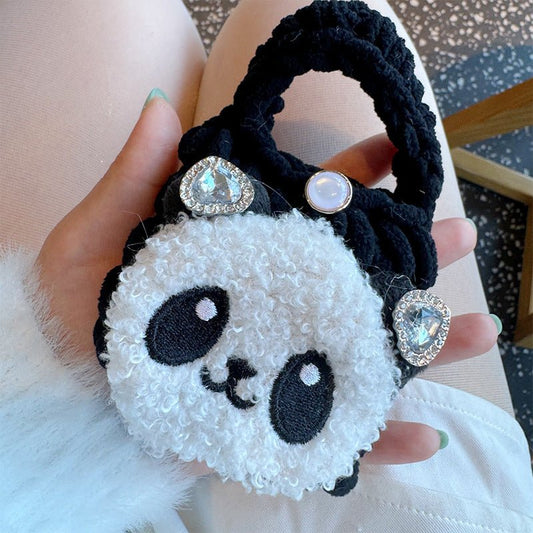 Landofgenie Cute Cartoon Panda Earphone Storage Bag - landofgenie