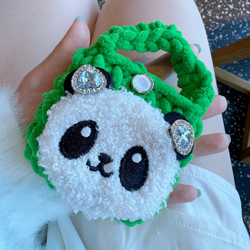 Landofgenie Cute Cartoon Panda Earphone Storage Bag - landofgenie