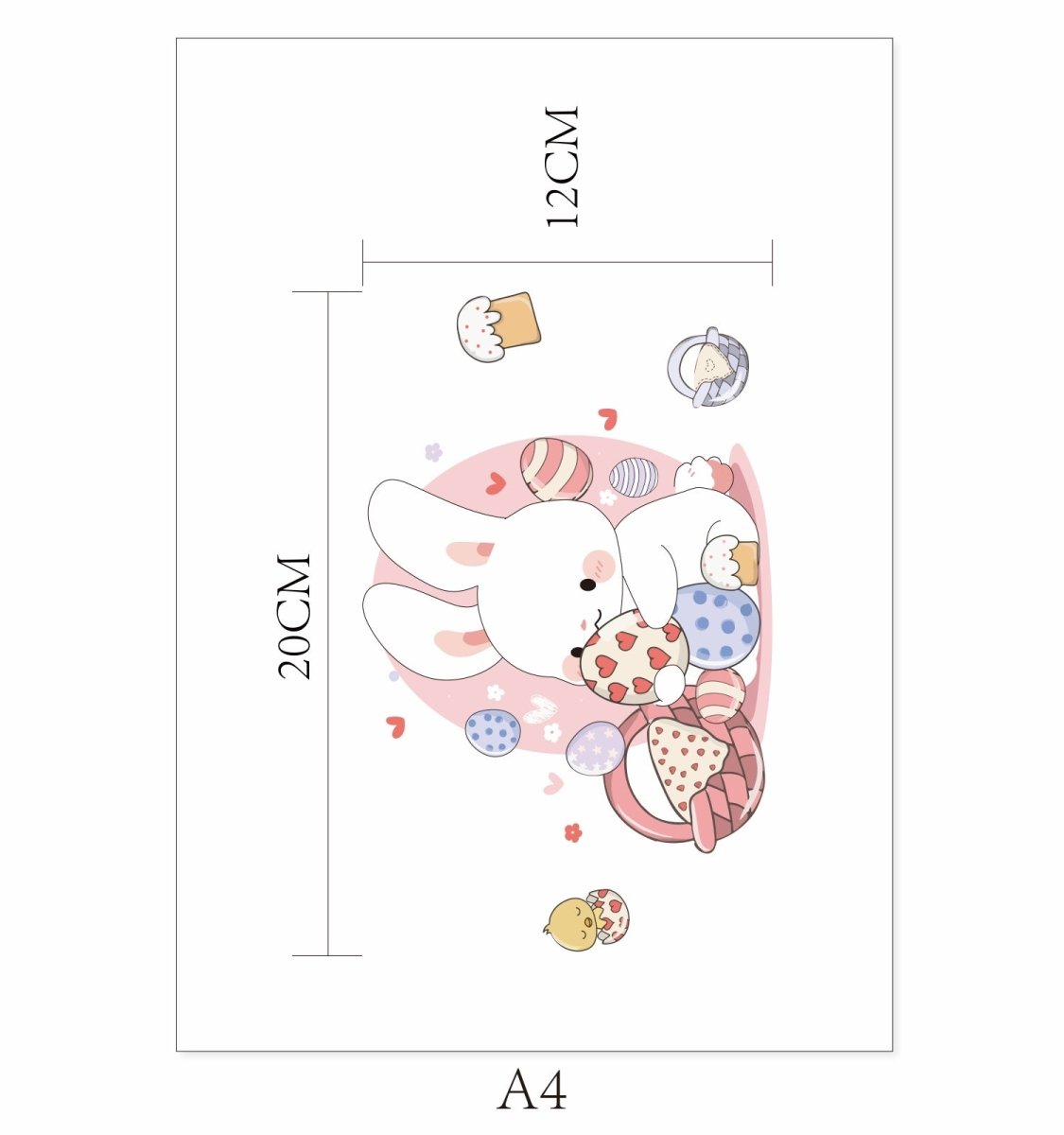 Landofgenie Diaper Sticker Adult Diaper - landofgenie
