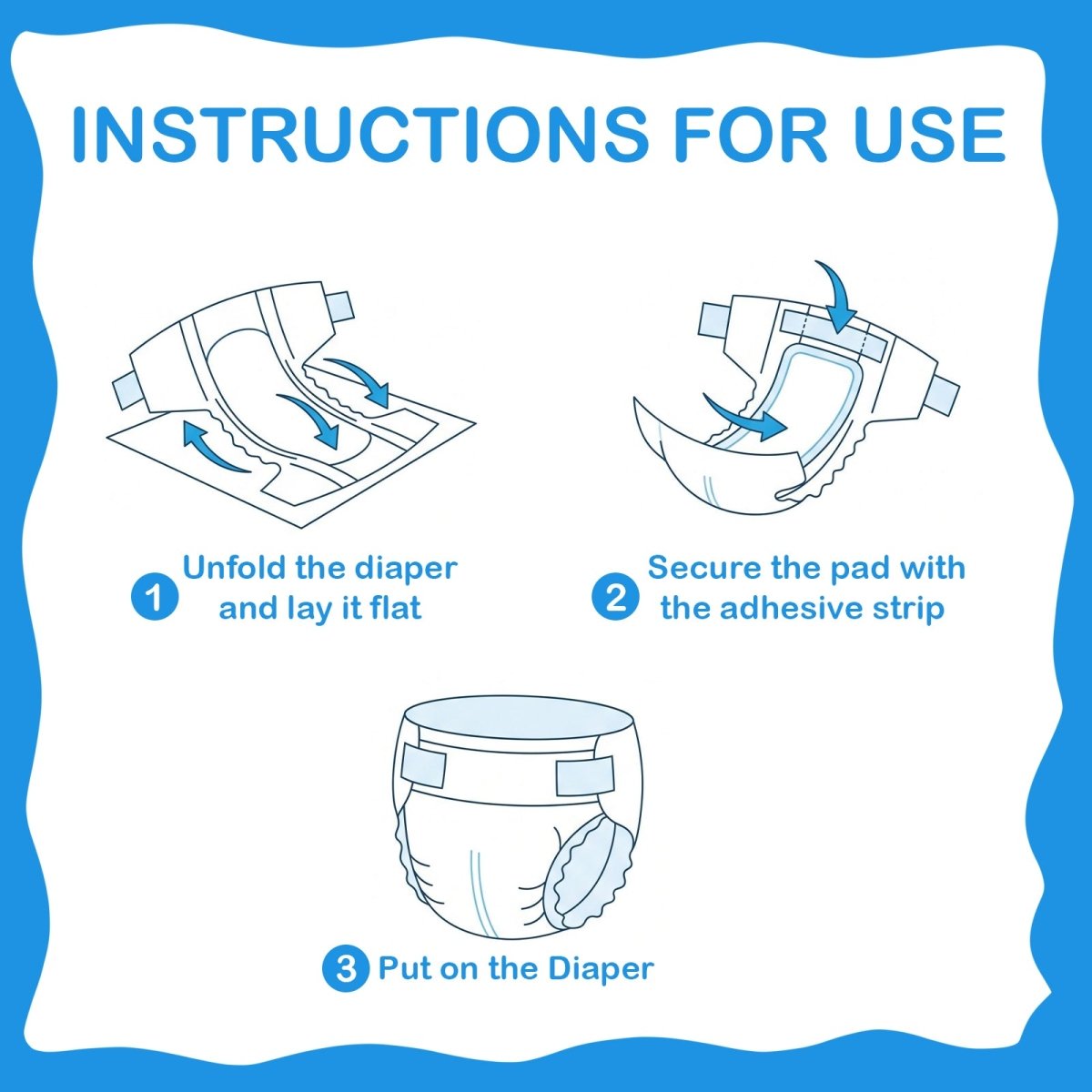 Landofgenie Incontinence Care Pads -10 pack - landofgenie