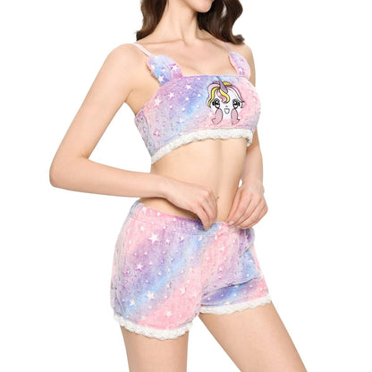 Landofgenie Kawaii Anime Cute Pajamas Set - Unicorn - landofgenie