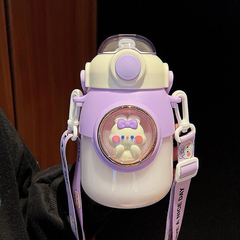 Landofgenie Kawayi Anime Water Bottle 820ml Capacity - landofgenie
