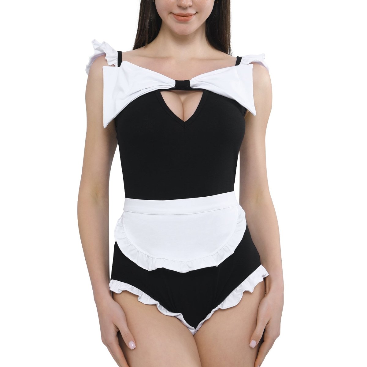 Landofgenie Landgenie Cotton Cosplay Maid Onesie - landofgenie