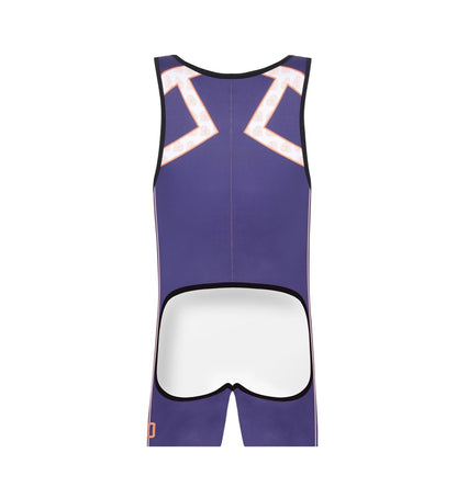 Landofgenie Landofgenie Take Down Singlet Jock - Navy - landofgenie