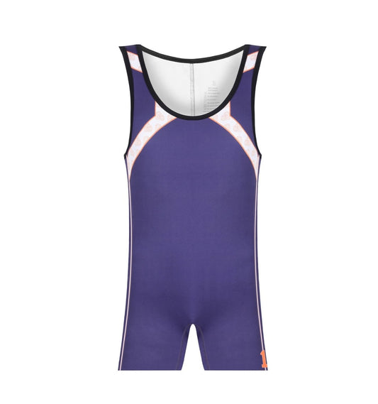 Landofgenie Landofgenie Take Down Singlet Jock - Navy - landofgenie