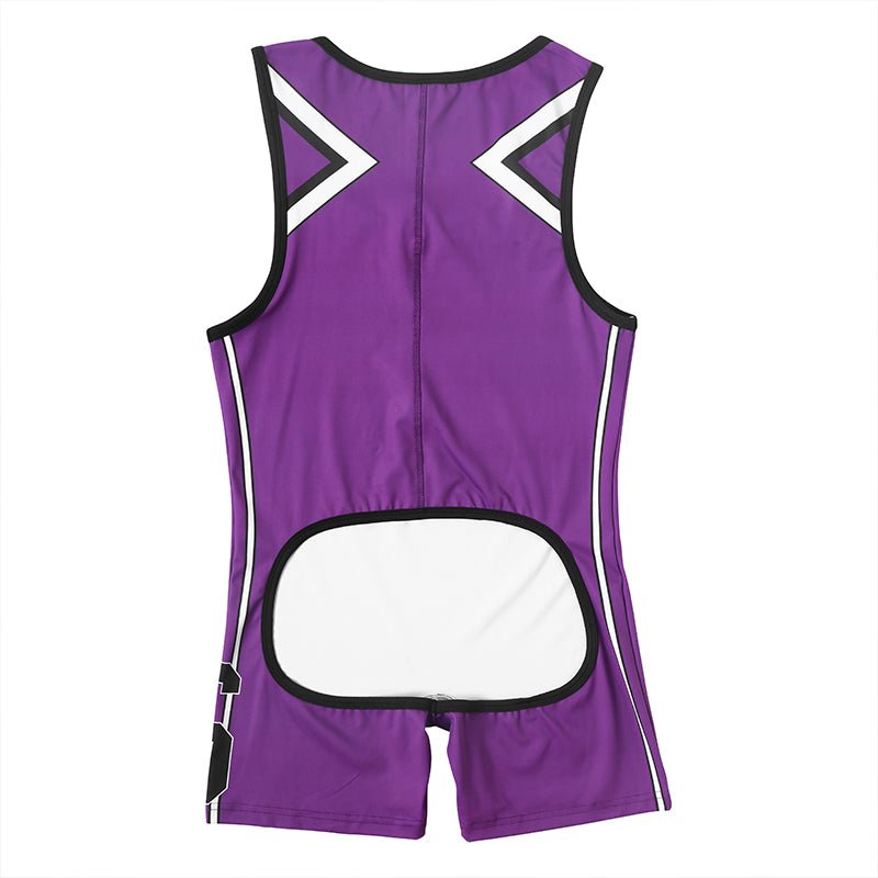 Landofgenie Landofgenie Take Down Singlet Jock - Purple - landofgenie