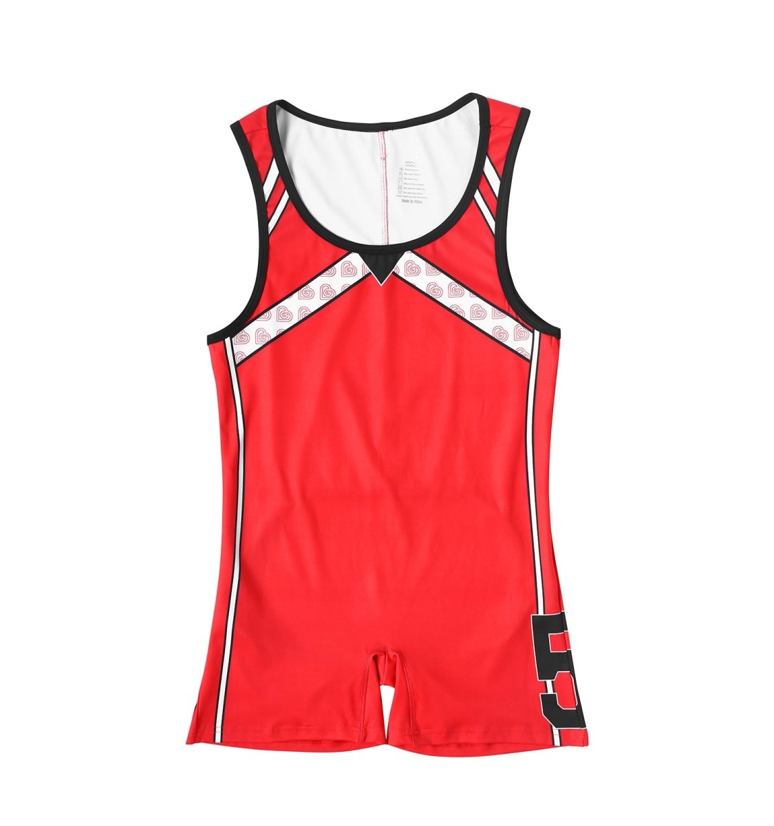 Landofgenie Landofgenie Take Down Singlet Jock - Red - landofgenie