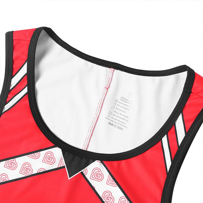 Landofgenie Landofgenie Take Down Singlet Jock - Red - landofgenie