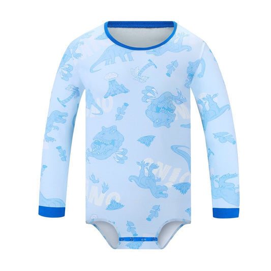 Landofgenie Long Sleeve Men Cotton Onesie - Dinosaur - landofgenie