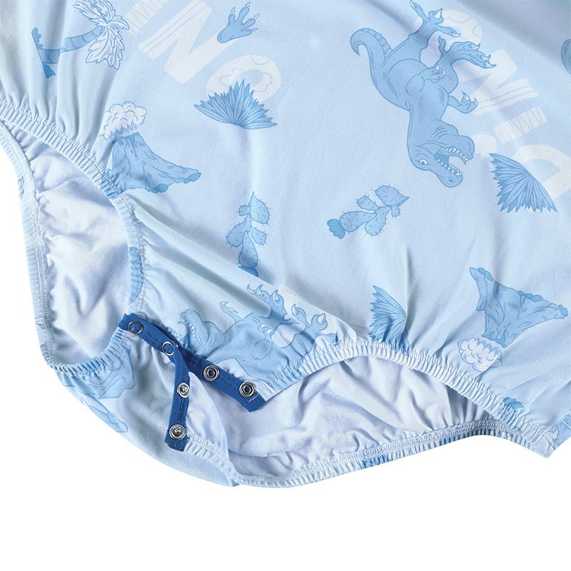 Landofgenie Long Sleeve Men Cotton Onesie - Dinosaur - landofgenie