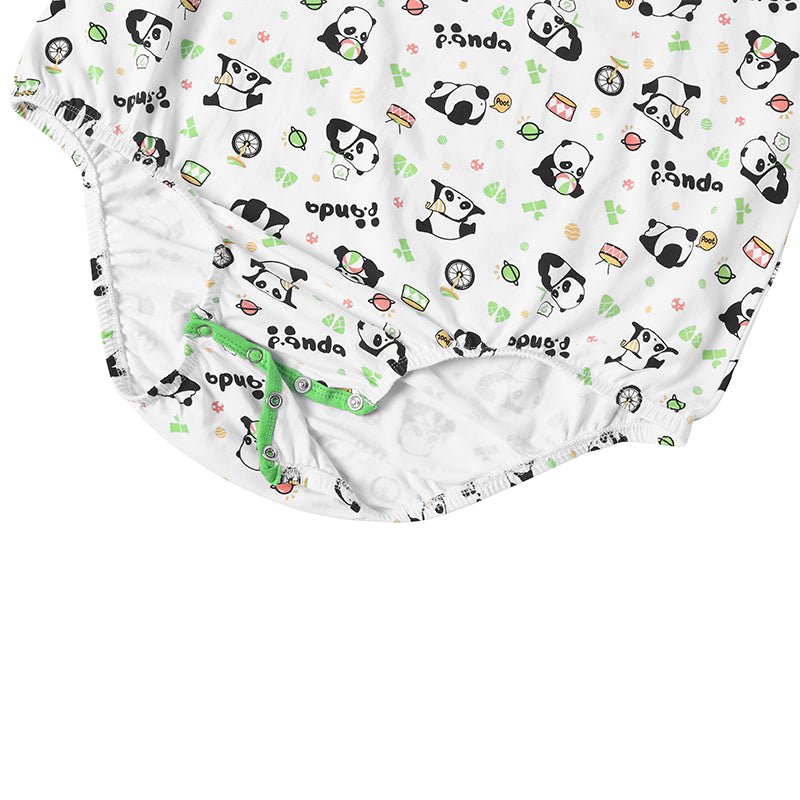 Landofgenie Long Sleeve Men Cotton Onesie- Panda - landofgenie