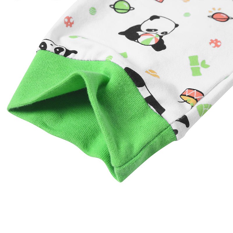 Landofgenie Long Sleeve Men Cotton Onesie- Panda - landofgenie