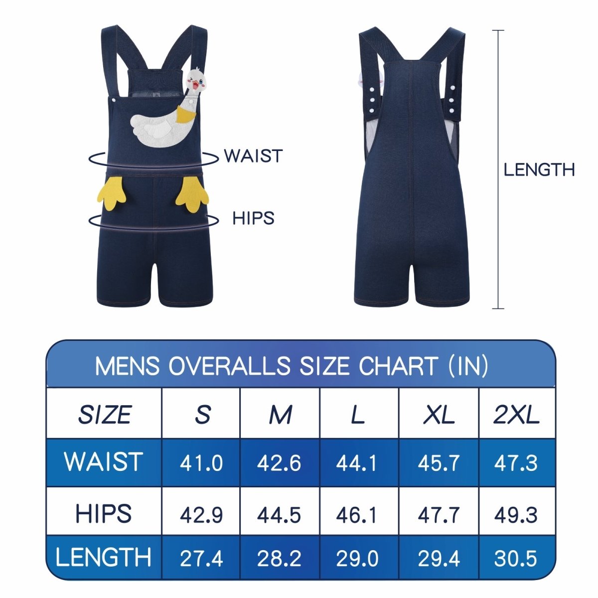 Landofgenie Lovely Overalls - Duckling - landofgenie