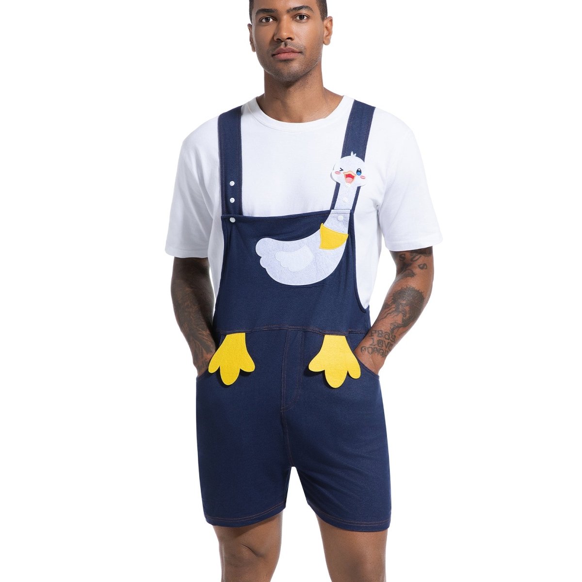 Landofgenie Lovely Overalls - Duckling - landofgenie