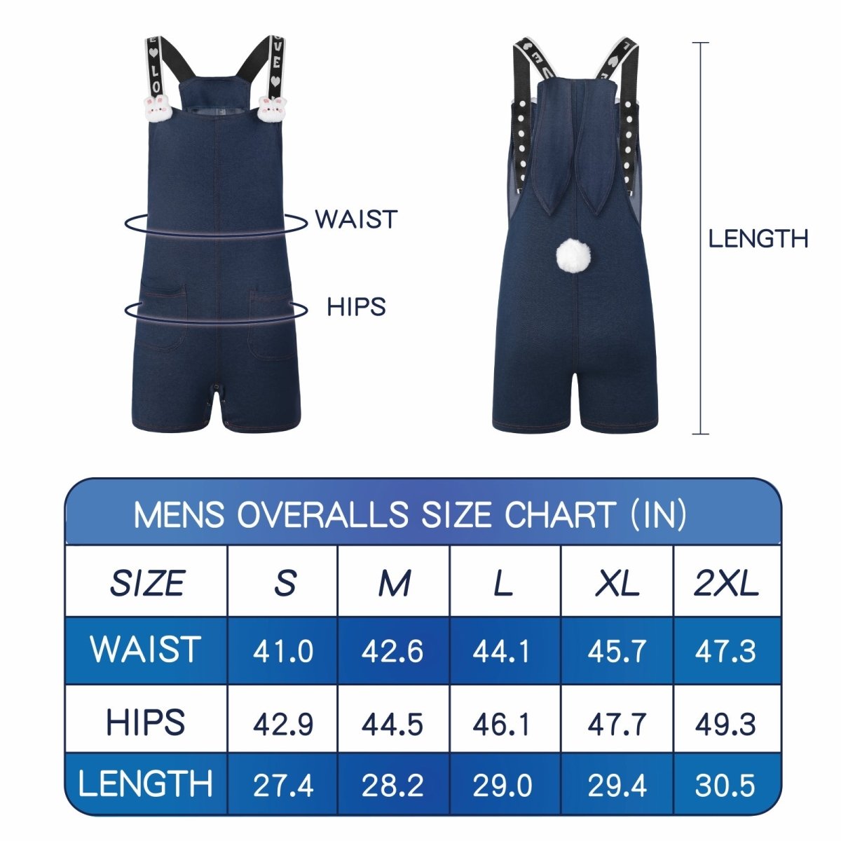 Landofgenie Lovely Overalls - Rabbit - landofgenie