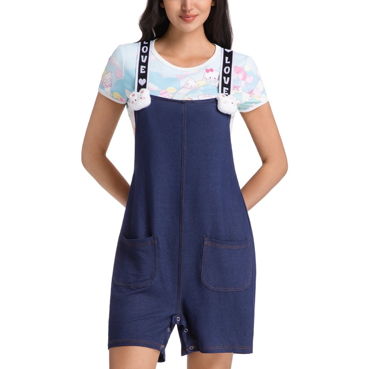 Landofgenie Lovely Overalls - Rabbit - landofgenie
