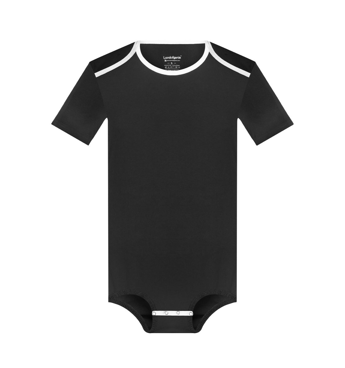 Landofgenie Men Basic Bodysuit - Homo Black - landofgenie