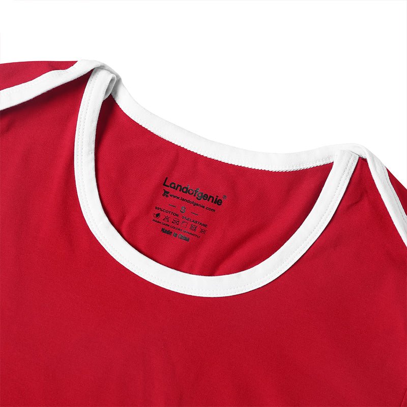 Landofgenie Men Basic Bodysuit - Homo Red - landofgenie