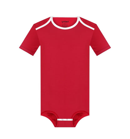 Landofgenie Men Basic Bodysuit - Homo Red - landofgenie