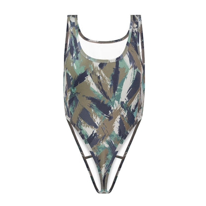 Landofgenie Men Camo Sleeveless Jumsuit - Camo Green - landofgenie