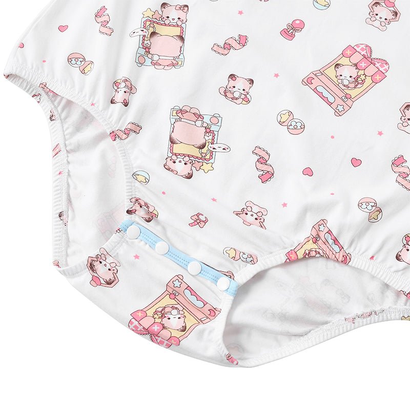 Landofgenie Men Print Onesie - Bear - landofgenie