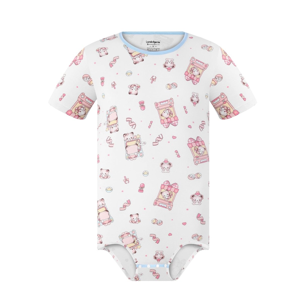 Landofgenie Men Print Onesie - Bear - landofgenie