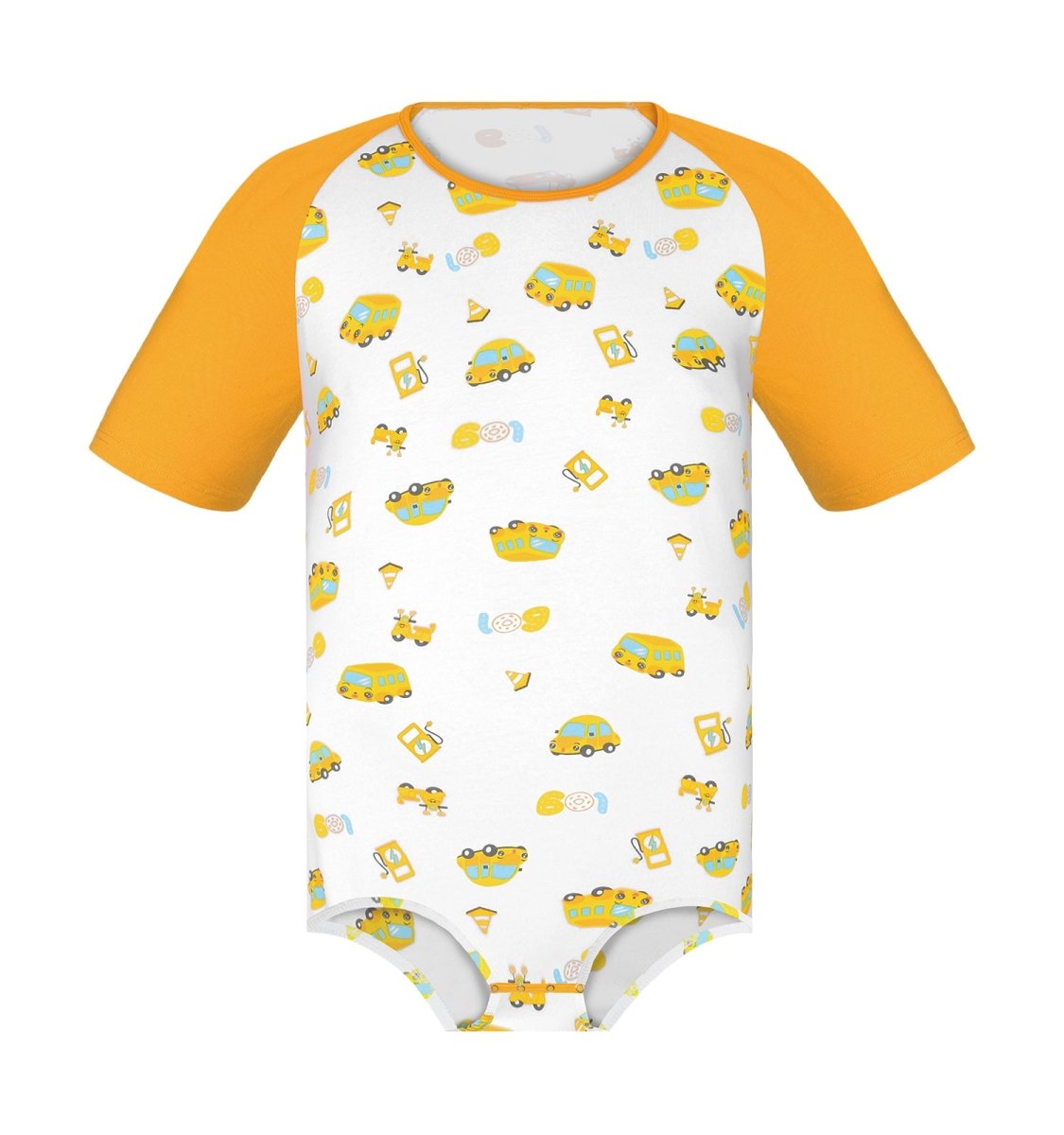 Landofgenie Men Print Onesie - Cartoon Car - landofgenie