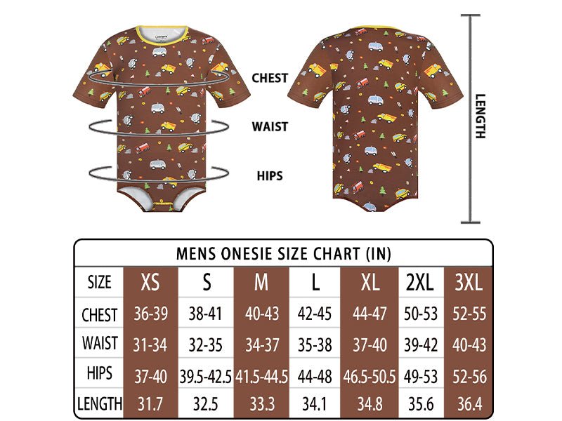 Landofgenie Heren Onesie Katoen Pyjama Bodysuit voor Mannen One Piece Romper S Landofgenie Heren Onesie Katoen Pyjama Bodysuit voor Mannen One Piece Romper S