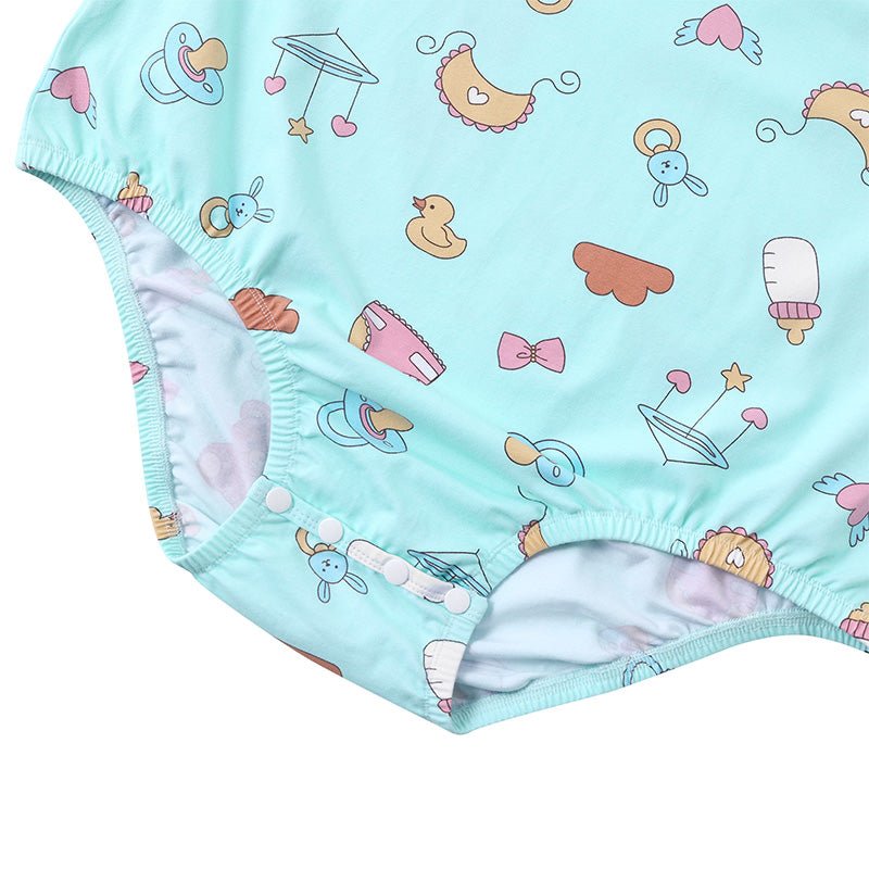 Landofgenie Men Print Onesie - Little Space - landofgenie