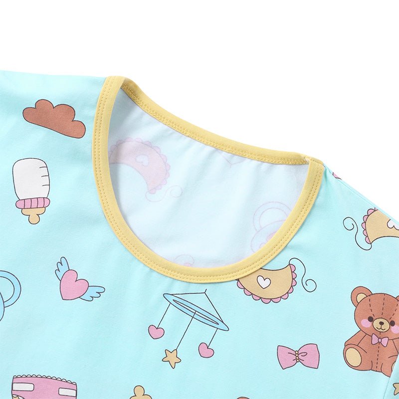 Landofgenie Men Print Onesie - Little Space - landofgenie