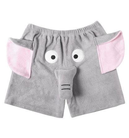 Landofgenie Men Shorts COSPLAY Elephant Style Gray - landofgenie