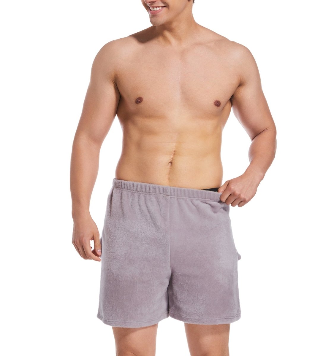 Landofgenie Men Shorts COSPLAY Elephant Style Gray - landofgenie