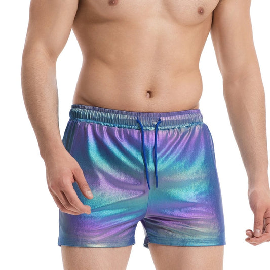 Landofgenie Mens Casual Drawstring Shorts - Navy - landofgenie