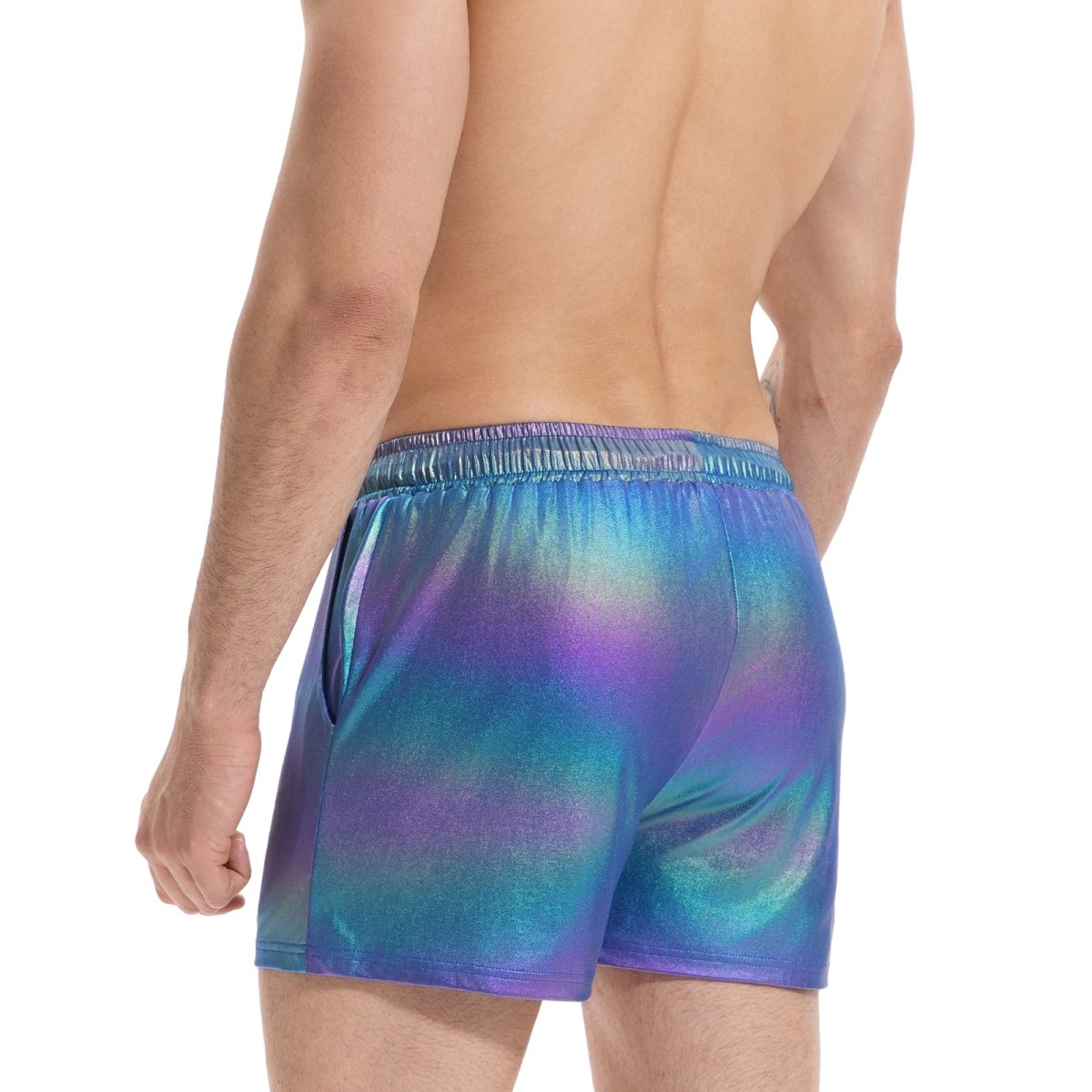 Landofgenie Mens Casual Drawstring Shorts - Navy - landofgenie