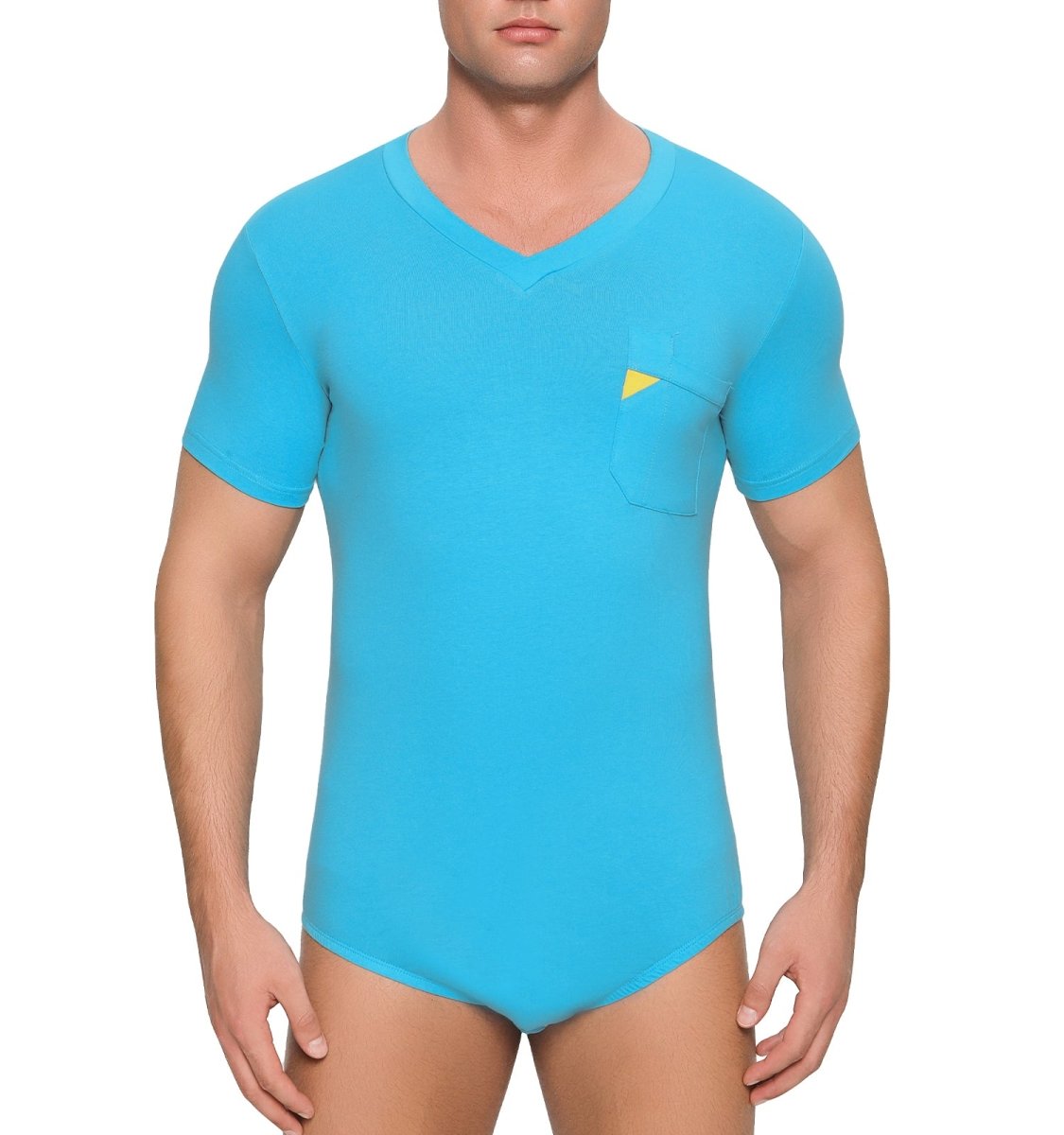 Landofgenie Mens Cosplay nursey Onesie - Blue - landofgenie