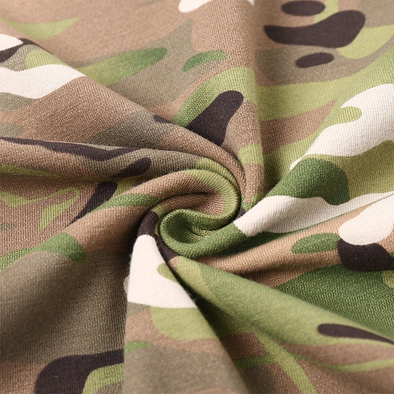 Landofgenie Mens Cotton Sleeveless Bodysuit - Camo Green - landofgenie