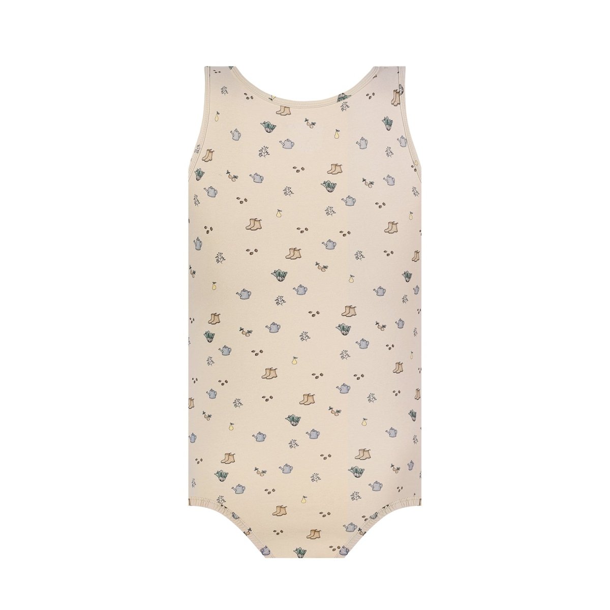 Landofgenie Mens Cotton Sleeveless Print Bodysuit - Country Yard - landofgenie