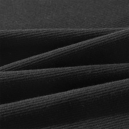 Landofgenie Mens Cotton Soft Ribbed Onesie - Black - landofgenie