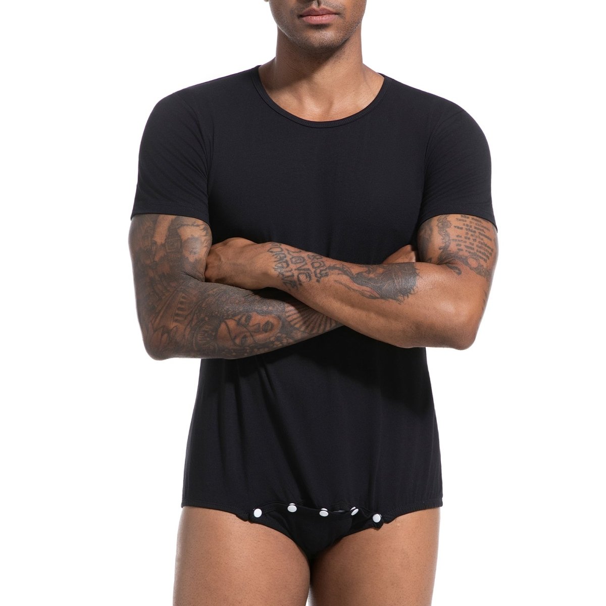 Landofgenie Mens jumpsuit - Black - landofgenie