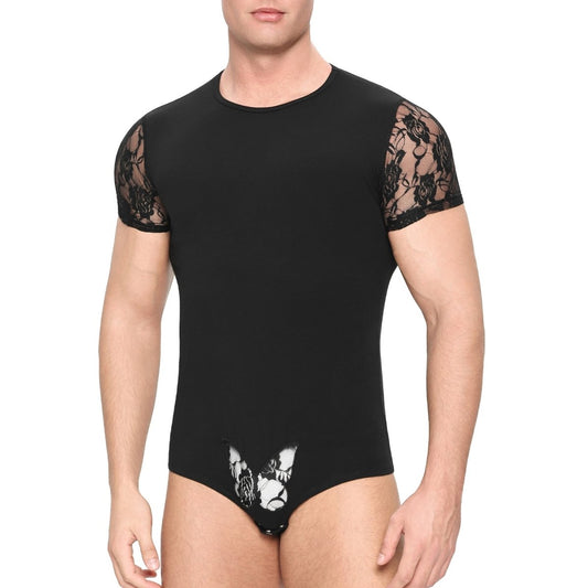 Landofgenie Men's Jumpsuit - Butterfly Lace - landofgenie