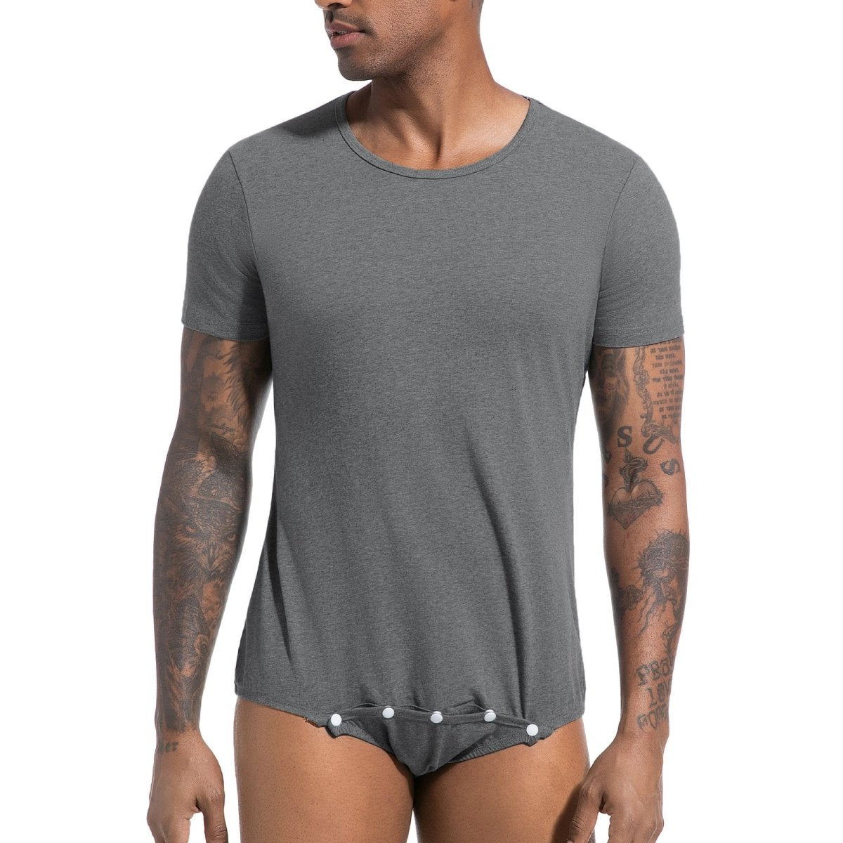 Landofgenie Mens jumpsuit - Grey - landofgenie