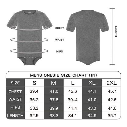 Landofgenie Mens jumpsuit - Grey - landofgenie