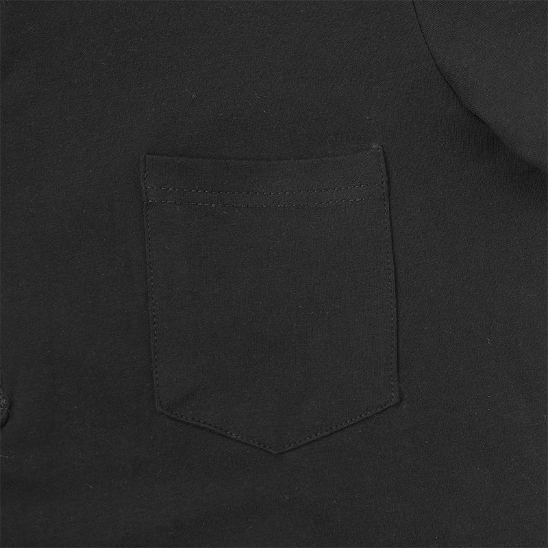 Landofgenie Mens Jumpsuit Polo Shirt Casual Style - Black - landofgenie