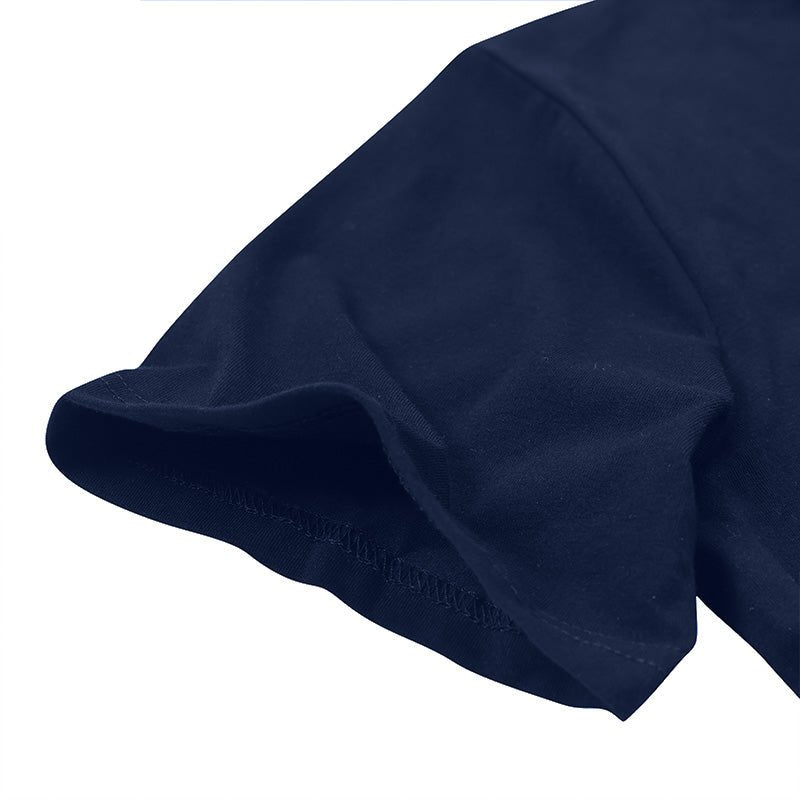 Landofgenie Mens Jumpsuit Polo Shirt Casual Style - Navy - landofgenie
