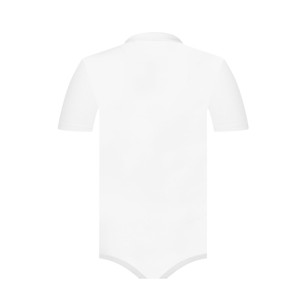 Landofgenie Mens Jumpsuit Polo Shirt Casual Style - White - landofgenie