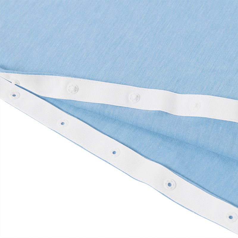 Landofgenie Mens Post - Shoulder Surgery Recovery Shirts - Blue - landofgenie
