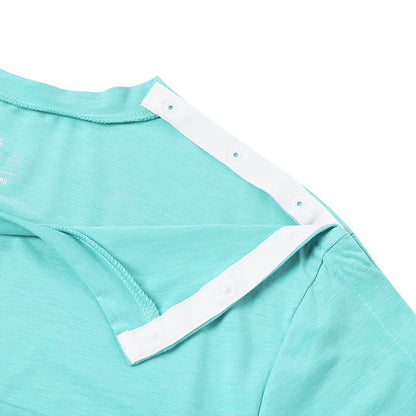 Landofgenie Mens Post - Shoulder Surgery Recovery Shirts - Green - landofgenie