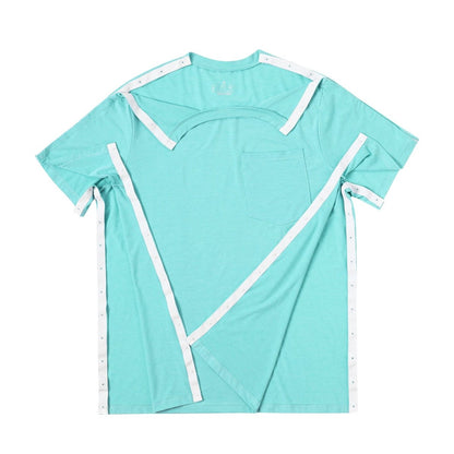 Landofgenie Mens Post - Shoulder Surgery Recovery Shirts - Green - landofgenie