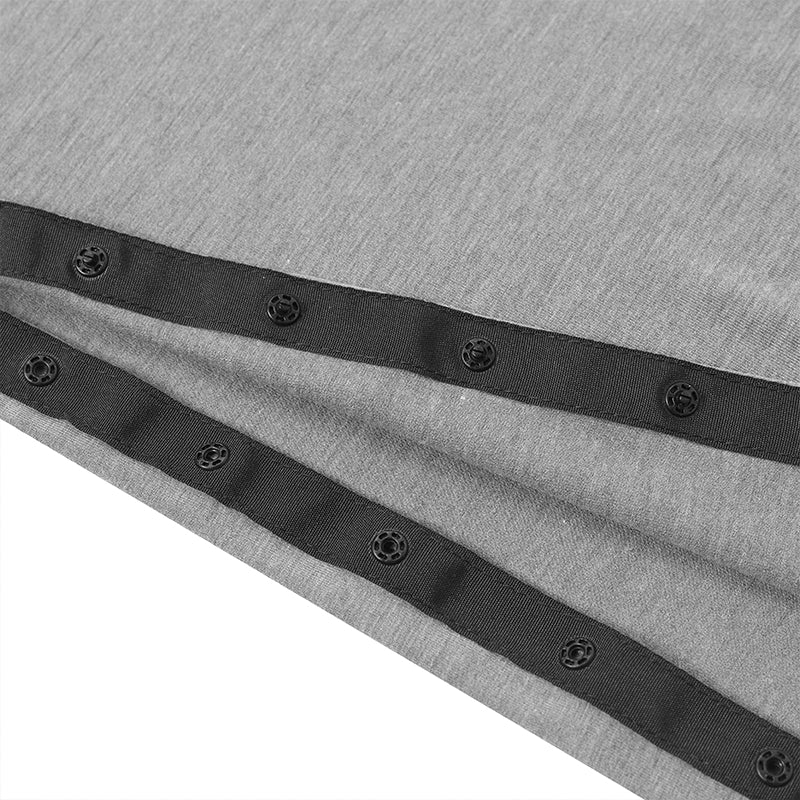 Landofgenie Mens Post - Shoulder Surgery Recovery Shirts - Grey - landofgenie